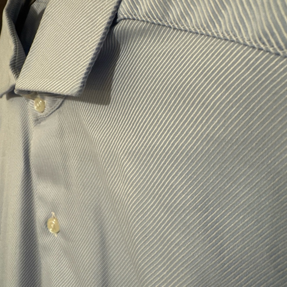 Robert Talbott Blue Casual Button Down Shirt - image 2